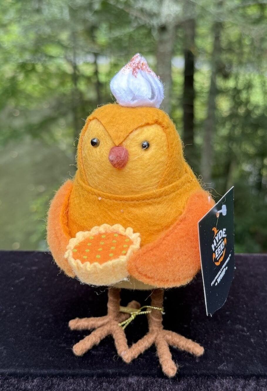 TARGET Featherly Friends Whip Bird Harvest Thanksgiving Pumpkin Pie Brand NEW